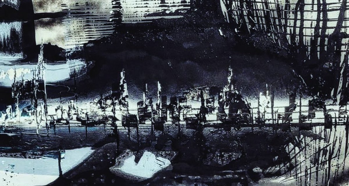 Original artwork by myself city inspired #Abstract #Artist #StreetArt