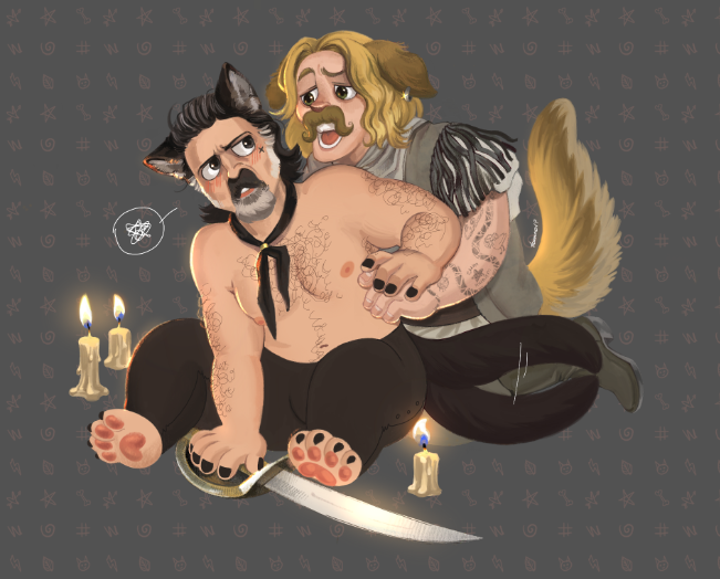 toonco17's tweet photo. Oh myyyy I'm back, FINALLY🤠🤡 With a #CalicoJack × #IzzyHands for glorious @star_swallow!!

#OurFlagMeansDeath #OFMDfanart https://t.co/glnMBuIfCT