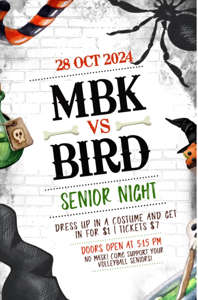 Come cheer on the Volleyball teams Monday and celebrate the class of 2025 volleyball players! Go Monarchs!