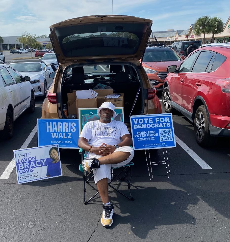 I'll take a day off after victory is won! #VoteBlueAsifYourLivesDependonit