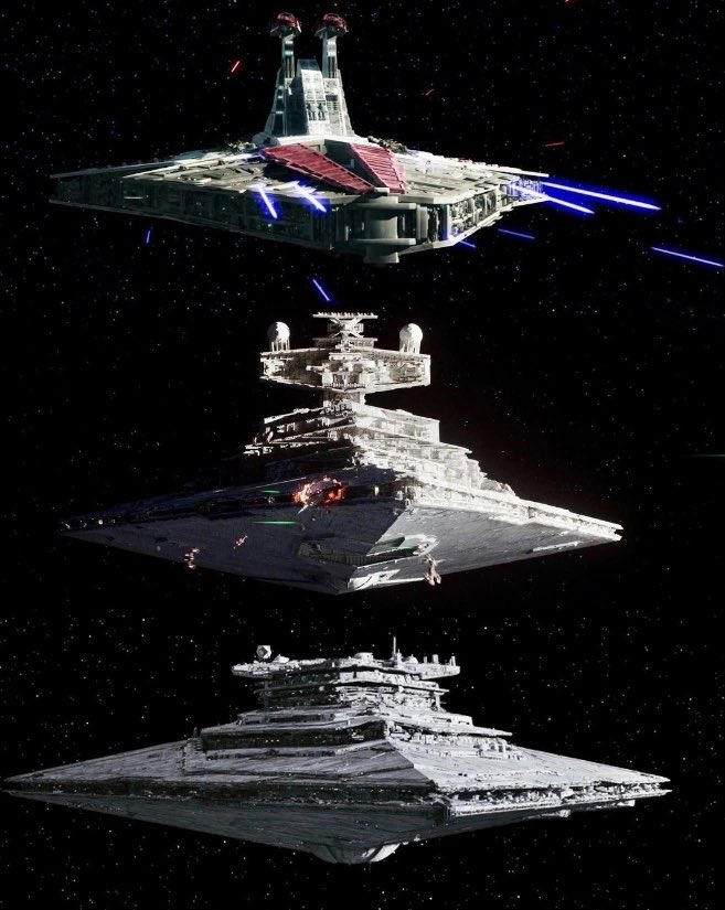 Nobbie_OCs's tweet photo. Star Destroyers https://t.co/fmCescBBza