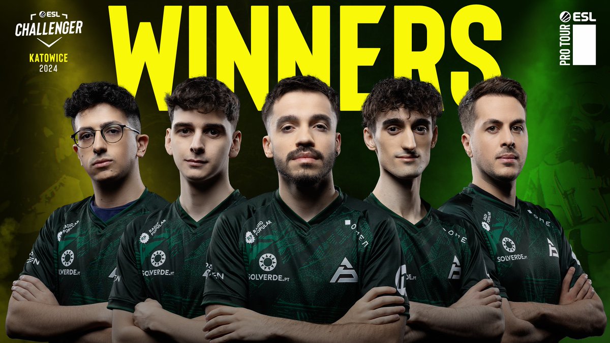 ESL Counter-Strike (@eslcs) on Twitter photo YOUR #ESLChallenger KATOWICE CHAMPIONS - <a href="/sawggofficial/">SAW</a> 🏆
🏆 <a href="/MUTiRiS_csgo/">Christopher</a>
🏆 <a href="/rmn_csgo/">Ricardo Oliveira</a>
🏆 @storu__
🏆 <a href="/ewjerkz/">Michel Magalhães</a>
🏆 <a href="/ag1LLL/">ag1L</a> YOUR #ESLChallenger KATOWICE CHAMPIONS - <a href="/sawggofficial/">SAW</a> 🏆
🏆 <a href="/MUTiRiS_csgo/">Christopher</a>
🏆 <a href="/rmn_csgo/">Ricardo Oliveira</a>
🏆 @storu__
🏆 <a href="/ewjerkz/">Michel Magalhães</a>
🏆 <a href="/ag1LLL/">ag1L</a>