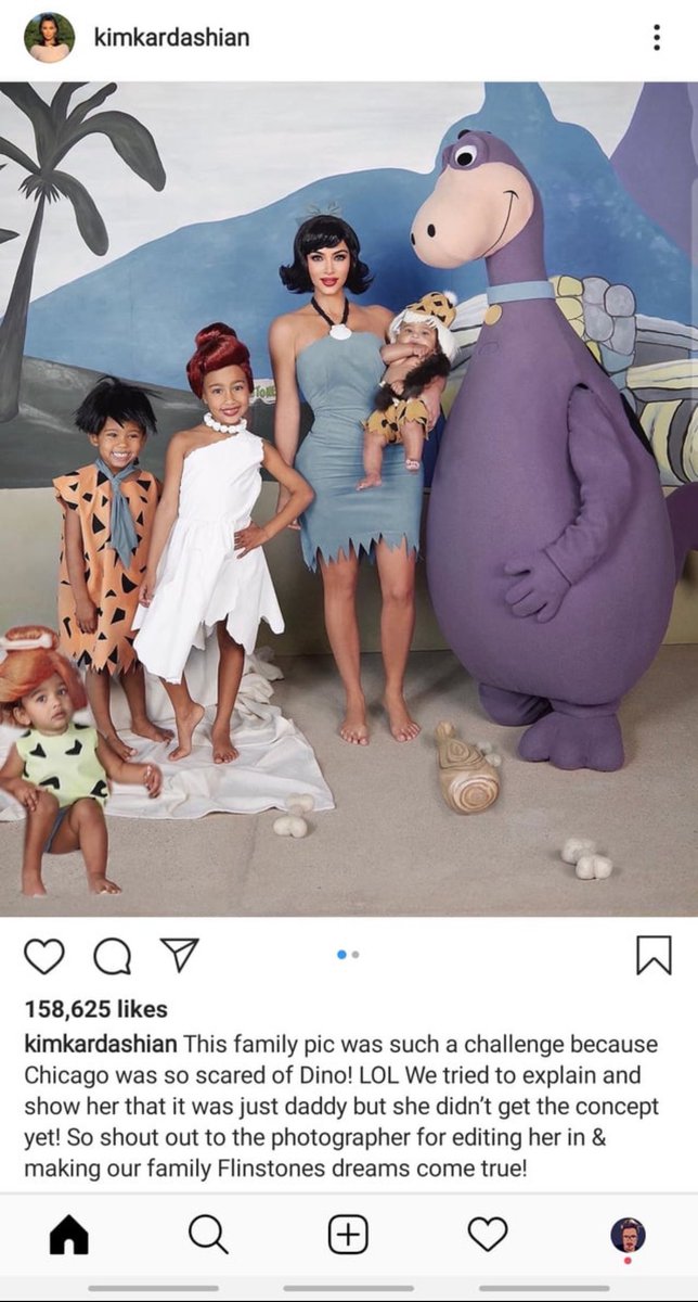 apollovwrld's tweet photo. Kanye and his family as Flintstones https://t.co/m9eQEpkRtE
