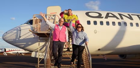 BREAKING: Dutton Condemns Albo Over His Qantas Upgrades. Saying: ''Why doesn't he just call Gina like I do?'' #auspol