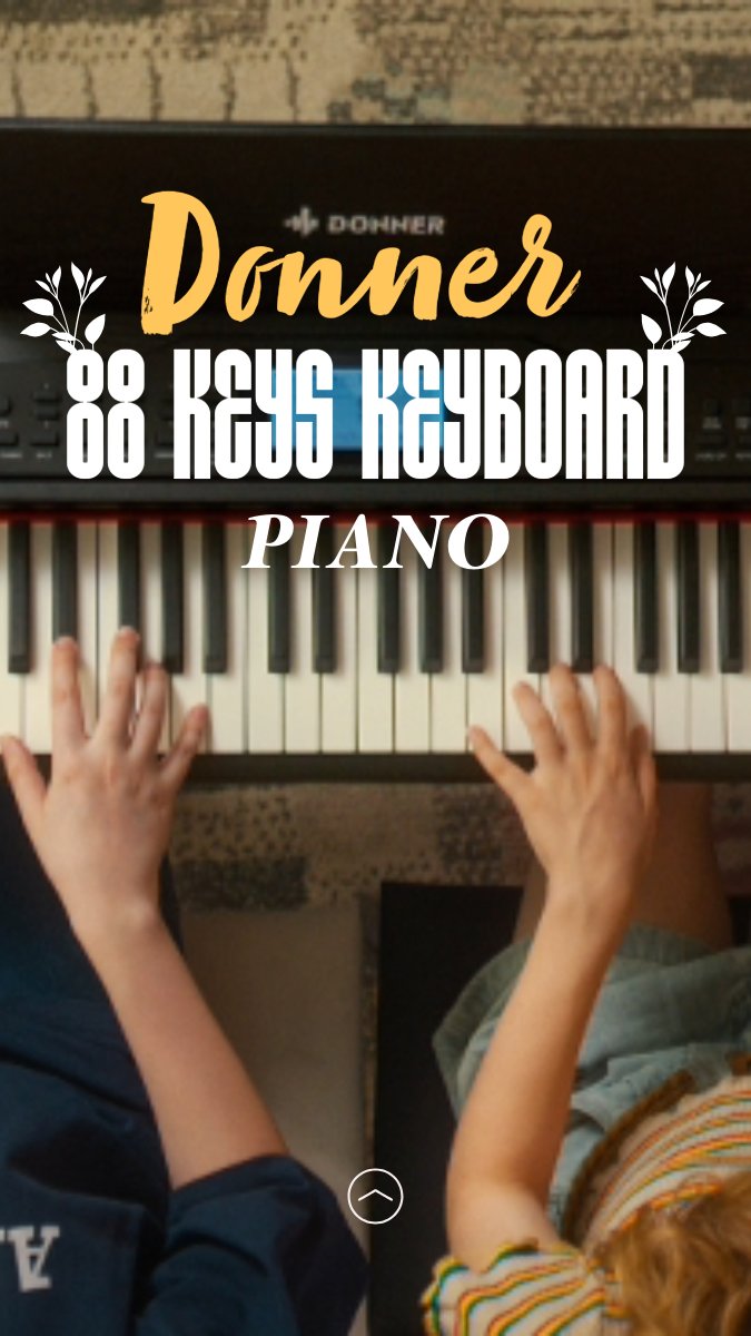 HangnwithHaley's tweet image. Donner 88 Keys Keyboard Piano
88-key fully-weighted keyboard, 16-level touch sensitivity for authentic piano feel. Effortless control over dynamics for a better playing experience.
Learn More Here: amzn.to/3NDIQqi

#pianoplayer #keyboardplayer #pianolessons…