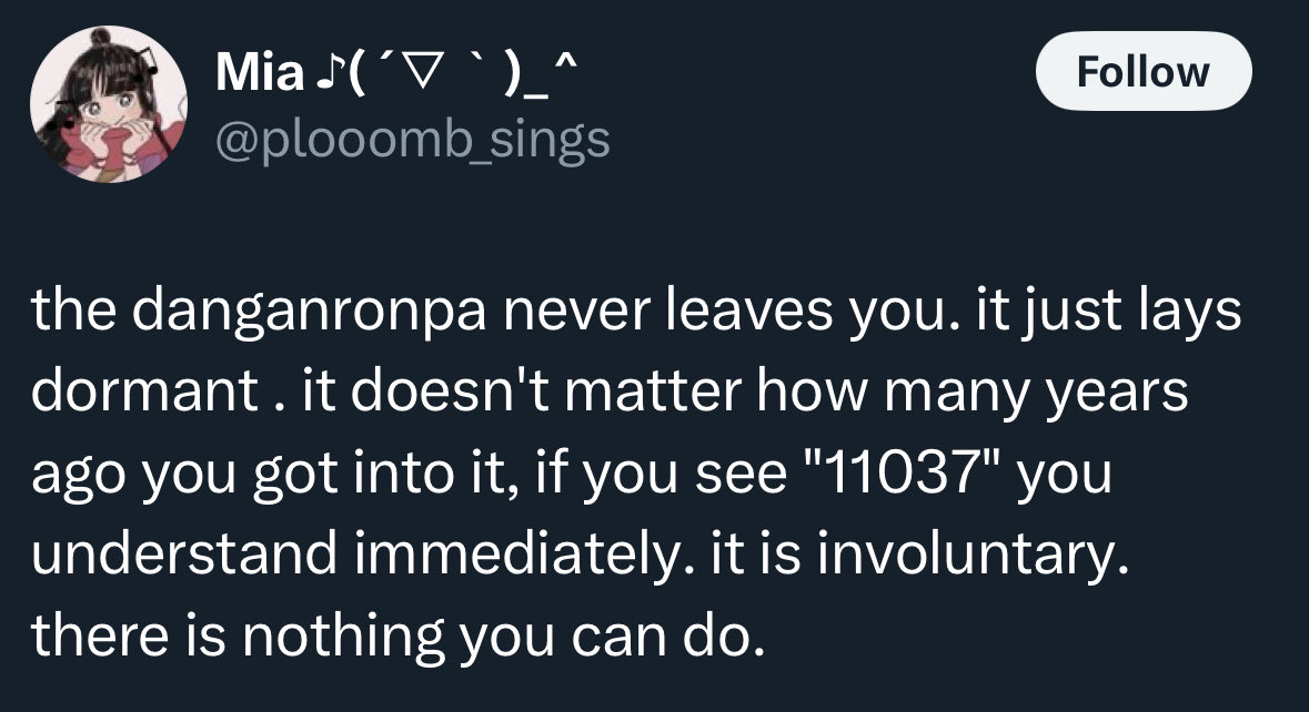 danganronpa struggles tweet media
