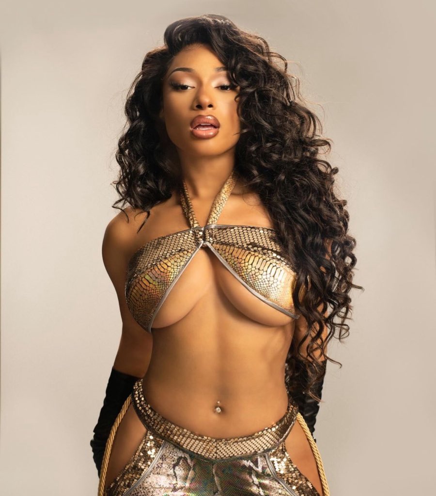 stallion_hub's tweet image. Megan Thee Stallion reveals the features on ACT III is people that she really respect and that the project will be different than anything that she’s ever put out.