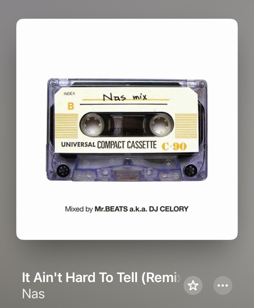 takuraw_1118's tweet photo. 通勤のお供。
この曲はリミックスも好きなんですよね。
#djcelory #djセロリ #NAS https://t.co/P3gUc6NERY