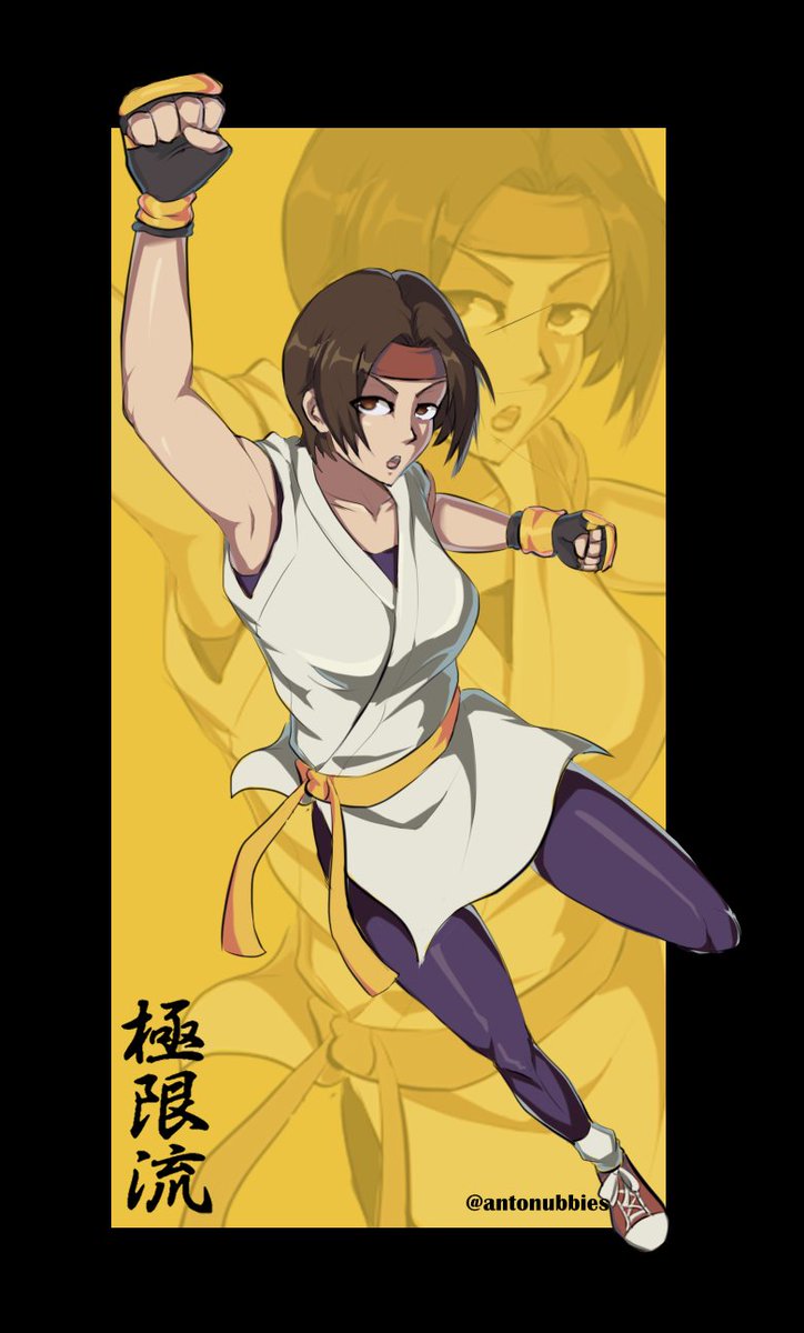 antonubbies's tweet image. Have a Yuri 

#YuriSakazaki #SNK #KOF