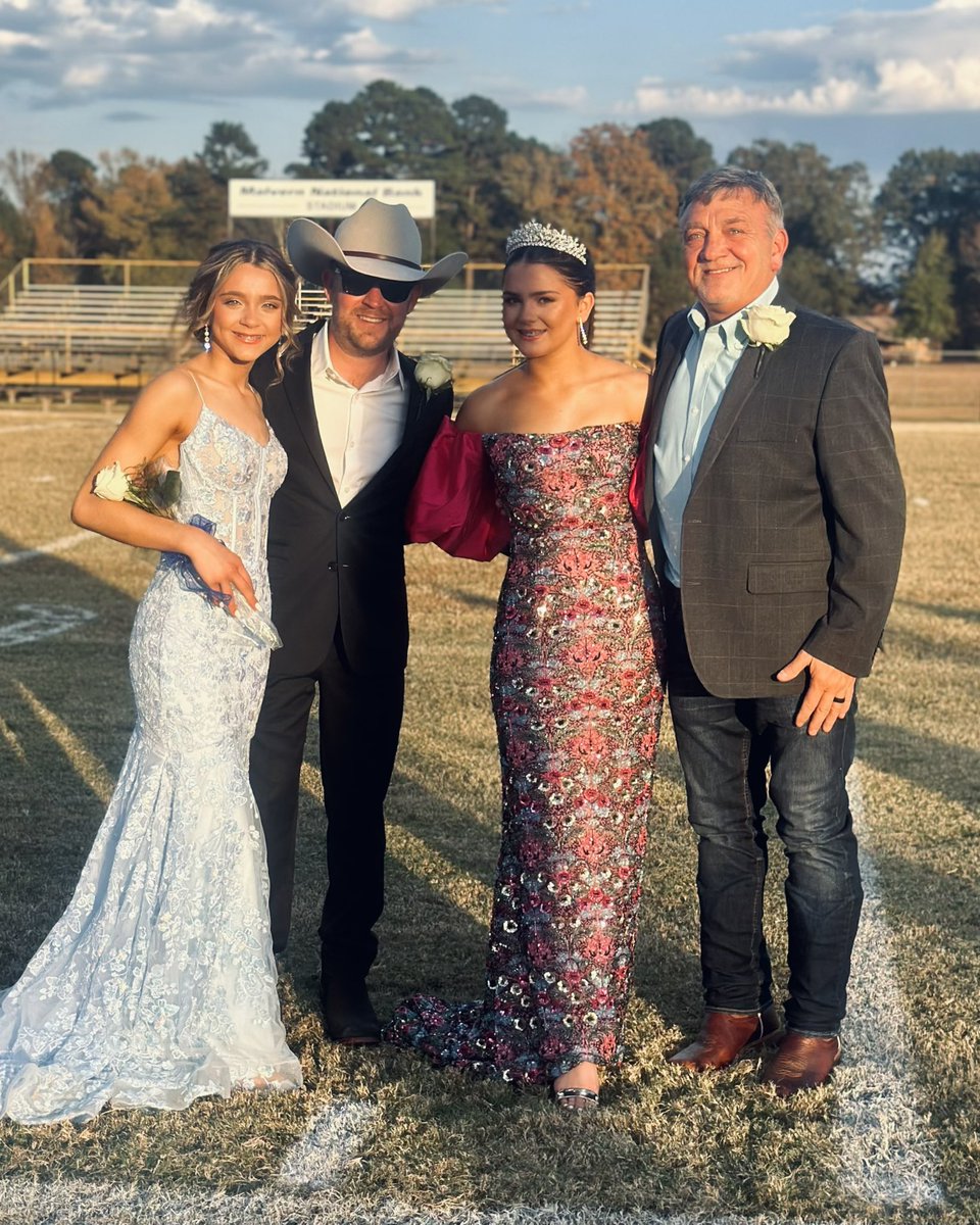 Can’t believe these 2 are old enough to be in homecoming, but here we are.. Proud of all my kids, but this was pretty special having both to walk down the field. #YouKnowItsComing