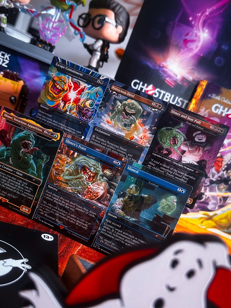 Fave <a href="/MTGSecretLair/">MTG Secret Lair</a> and go? #mtg #ghostbusters #MagicTheGathering