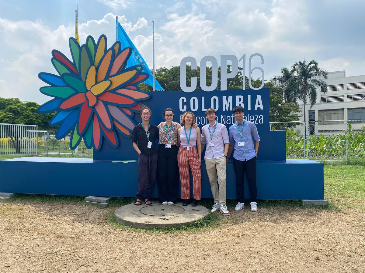 GYBN UK are at here at COP16!!

We are providing behind the scenes and explanation videos over on our instagram - instagram.com/gybnuk

Make sure to follow us and learn more about  the processes at COP!