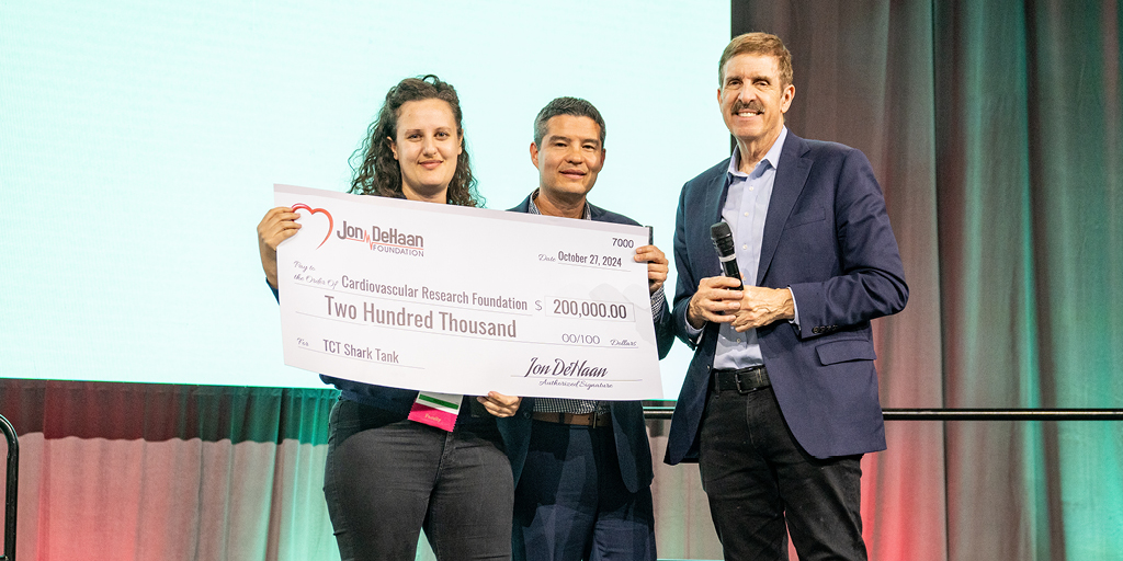 Cardiovascular Research Foundation (@crfheart) on Twitter photo 🦈 A huge congratulations to Symbiosis for clinching victory in the #TCT2024 Shark Tank Competition! Their minimally invasive personalized solution for valve replacement earned them the prestigious top prize of $200,000, generously sponsored by the <a href="/JHDHFoundation/">Jon DeHaan Foundation</a>. 🏆 What an 🦈 A huge congratulations to Symbiosis for clinching victory in the #TCT2024 Shark Tank Competition! Their minimally invasive personalized solution for valve replacement earned them the prestigious top prize of $200,000, generously sponsored by the <a href="/JHDHFoundation/">Jon DeHaan Foundation</a>. 🏆 What an