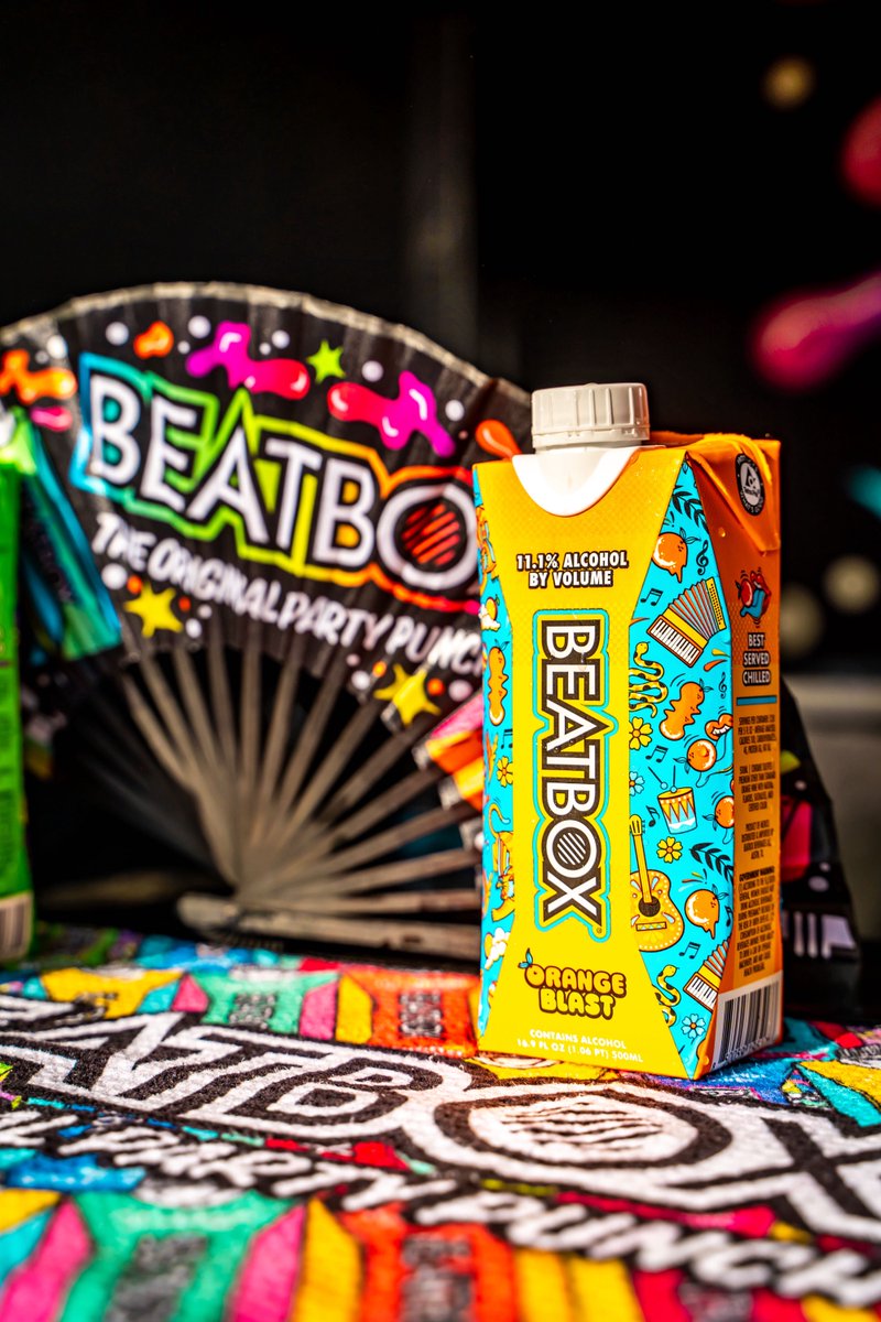 Don't be afraid to stop by and try @beatboxbevs new 🍊Orange Blast🍊 and other flavors at Freakfest! 🎃