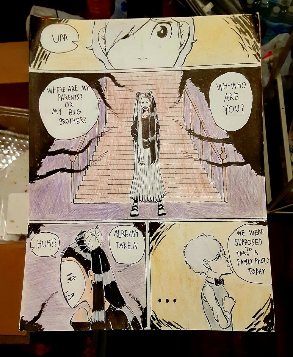 BoringPainfully's tweet photo. "A Revoked Existence"

So i was strolling through the uh "archives" we'll call it, and struck upon a character i aint seen heads or tails of, a scroll later and i was struck with horrifying inspiration! Hope you enjoy!

B.Ego, Dean, Mitch, and A̵i̶d̵e̶n̸ belong to @Whiplashaarts https://t.co/3DnwdJDQAm