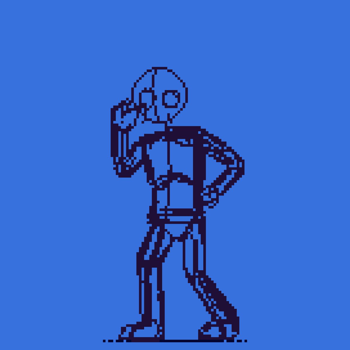 Clayman_T's tweet photo. Okarun Wip 🔥
#pixelart #dandadan https://t.co/IoGlNdujZH