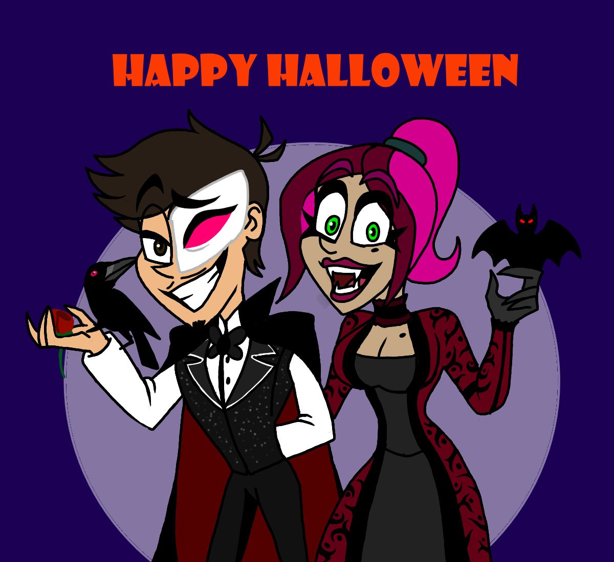 CendejasJason's tweet photo. Since Halloween is nearly here and considering I haven't posted anything in a while, I figured this was fitting.

So I give... the Phantom of the Opera and a Victorian era vampire.

#Halloween #HappyHalloween https://t.co/yjvsQ67OcL