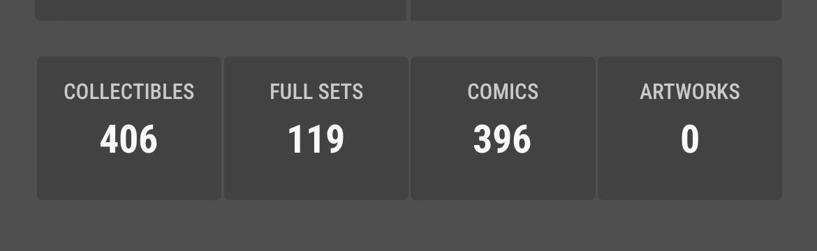 MartinGingras09's tweet image. Just hit 800 collectibles on @veve_official. Not long ago I was happy to hit 10 sets. Future is bright. 🔥🚀 #veve #dico #vevefam @DavidYuNZ