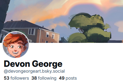 devongeorgeart's tweet photo. I'm here too btw ✌️ https://t.co/Z2OIphcHuK