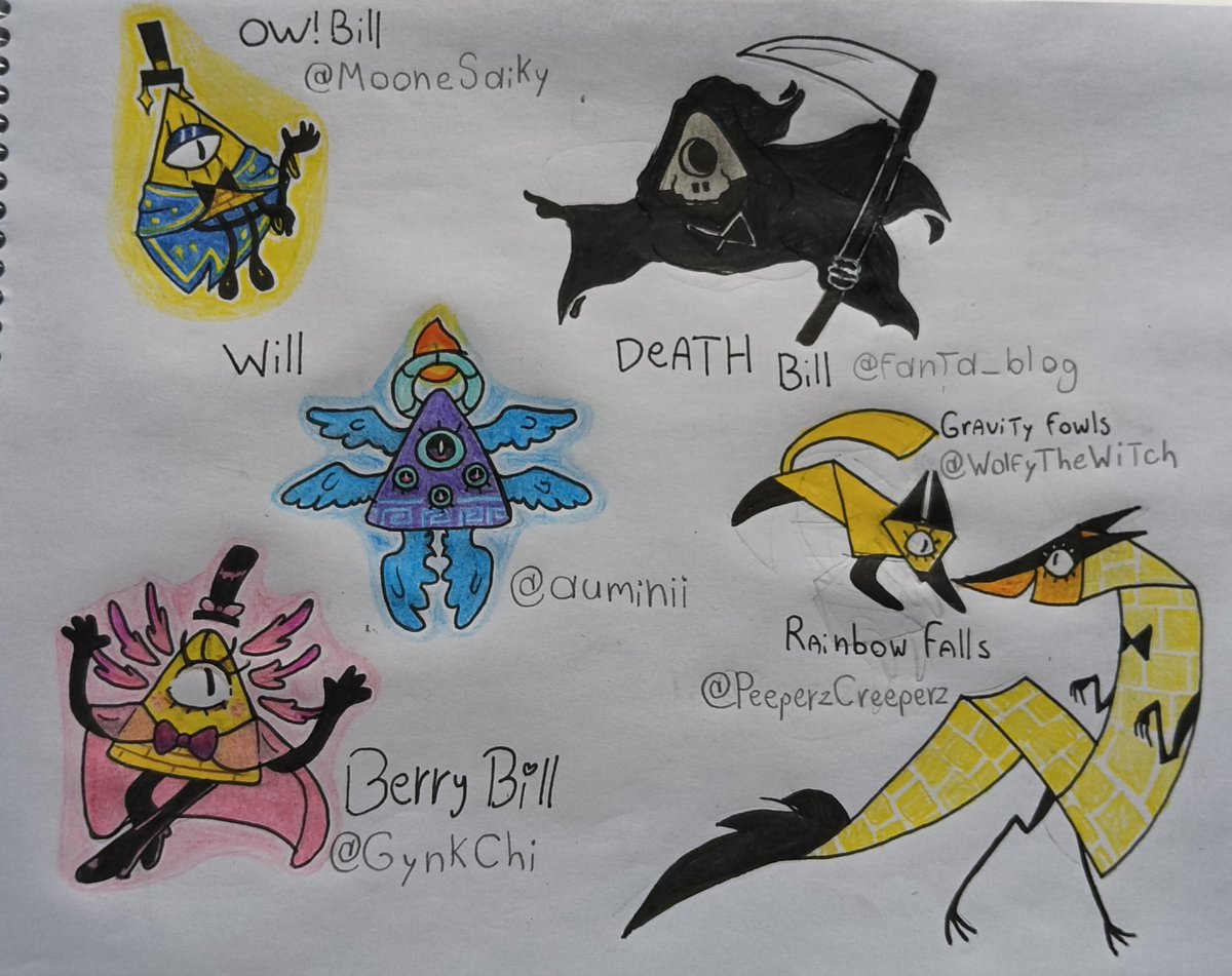 OH GODS! Finally, the last non-human Bills that will be present in the  Happy Halloween Meme Animation!! By the way, IT DOESN'T MAKE SENSE THAT IT  TAKES TWO HOURS TO DRAW A, image size:1200x951