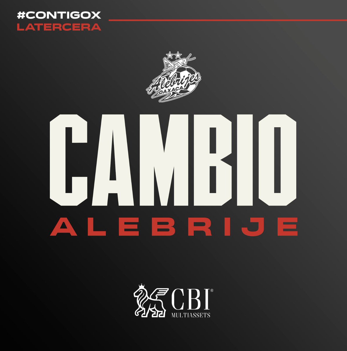 AlebrijesOaxaca's tweet photo. #ALEvsTEP 2T 🕢
Doble Cambio Alebrije
Sale: Adrian Vázquez y Alfonso Luna.
Entra: Rogelio Ruiz y Richard Ruiz.
#ContigoXLaTercera⭐️⭐️⭐️
#AlebrijesEsOaxaca💚🖤🧡 https://t.co/WhHfSjD4DI