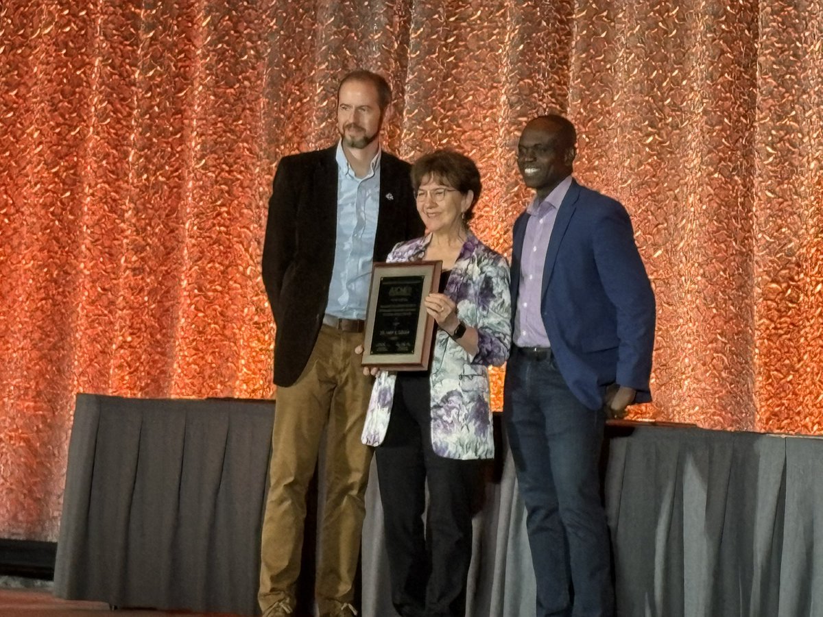 Umit Ozkan our fearless leader is this year’s Margaret Hutchinson Rousseau Pioneer Award from the #AIChE2024