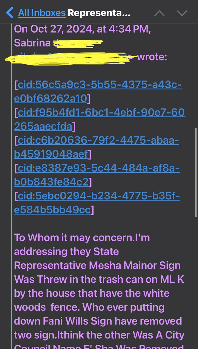 I truly appreciate my constituents! It seems Fani Willis and my opponent continue to team up to remove my campaign signs, playing their usual game of dirty politics. But no matter how many signs they pick up, the community notices, and people continue to email and text me about