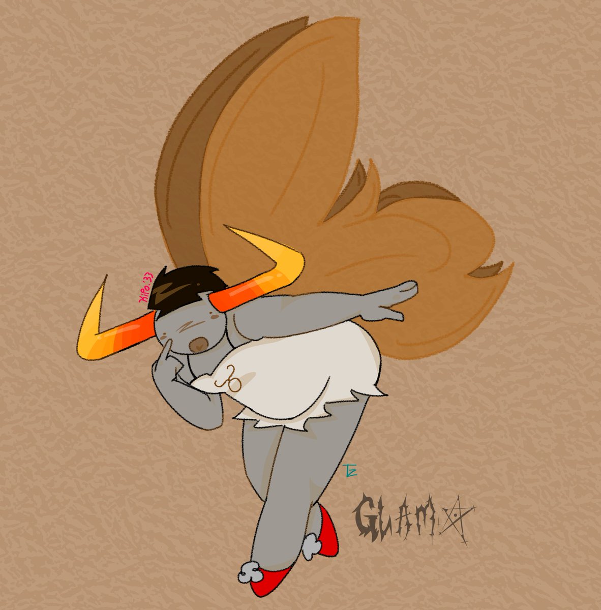 THE_PINKPLANT_'s tweet photo. REAL THANKYOU
she is so pretty
(I made this just because of this post)
#homestuck #TAVROSNITRAM #hstwt #tavros #nitram https://t.co/1rU4BP09nW