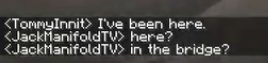 HORSEPURGATORY's tweet photo. (Most of) Jack &amp; Tommy's chat messages on the DSMP tonight 🧵 https://t.co/sCIEEWHKam