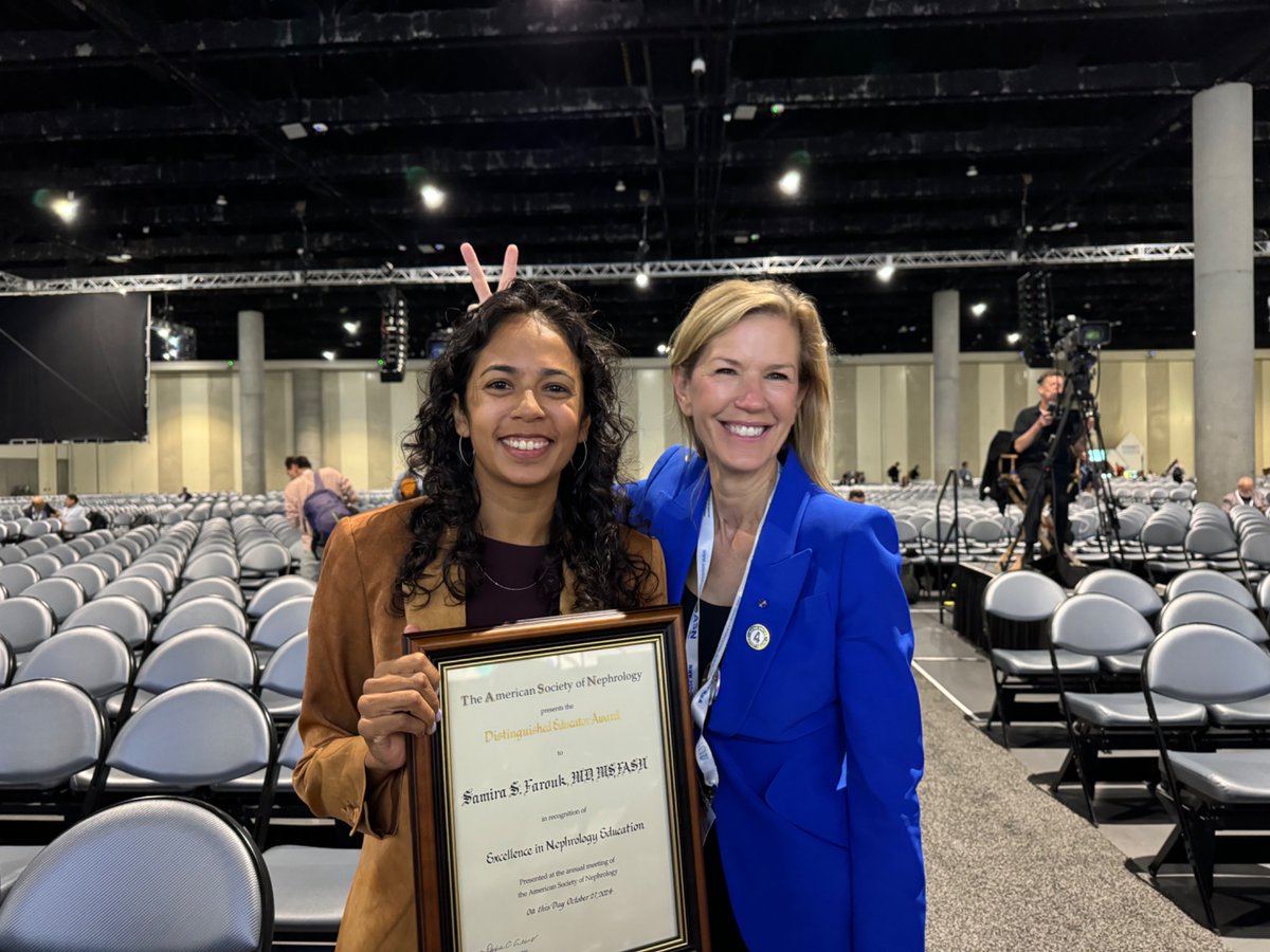 Samira S. Farouk, MD, MSCR tweet media