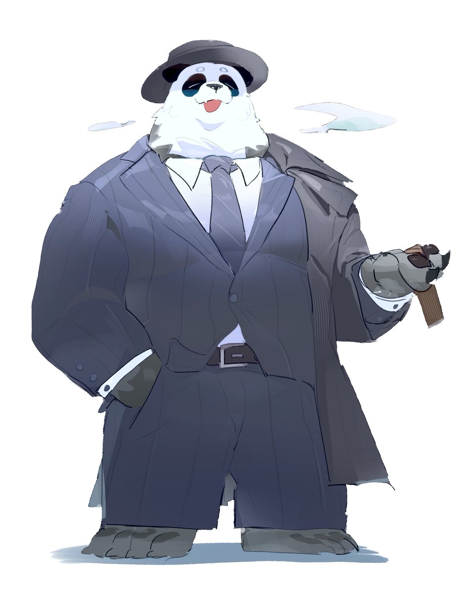 L0SSKIM's tweet photo. Panda Hitman https://t.co/s1dzuENgr9