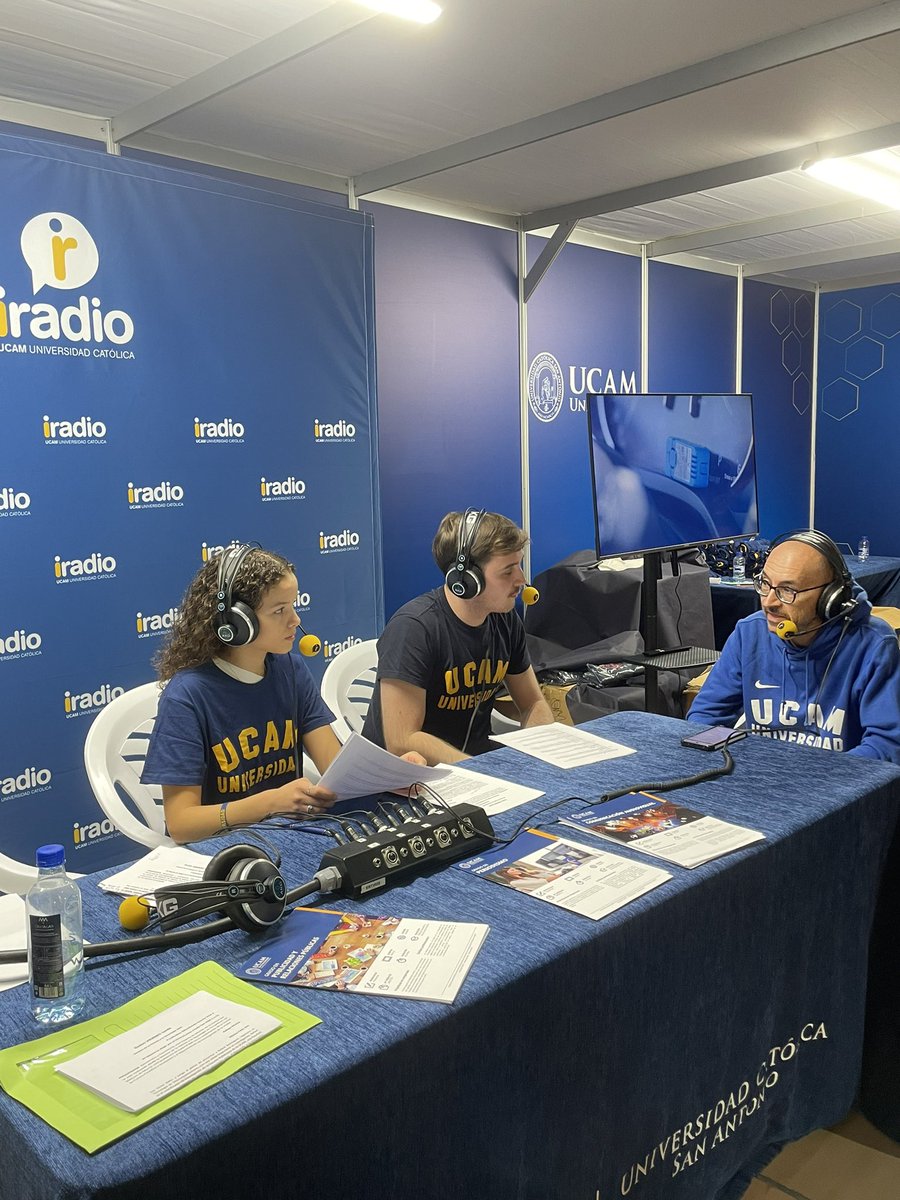 iradio UCAM (@iradioucam) on Twitter photo El coordinador de investigación de la Facultad Politécnica <a href="/rBrngr/">Rafael Berenguer Vidal</a> nos explica los diferentes proyectos en los que trabajan desde <a href="/UCAM_Teleco/">UCAM Teleco</a> a través de los grupos de investigación como el de <a href="/ucam_GRITA/">ucam_GRITA</a> El coordinador de investigación de la Facultad Politécnica <a href="/rBrngr/">Rafael Berenguer Vidal</a> nos explica los diferentes proyectos en los que trabajan desde <a href="/UCAM_Teleco/">UCAM Teleco</a> a través de los grupos de investigación como el de <a href="/ucam_GRITA/">ucam_GRITA</a>