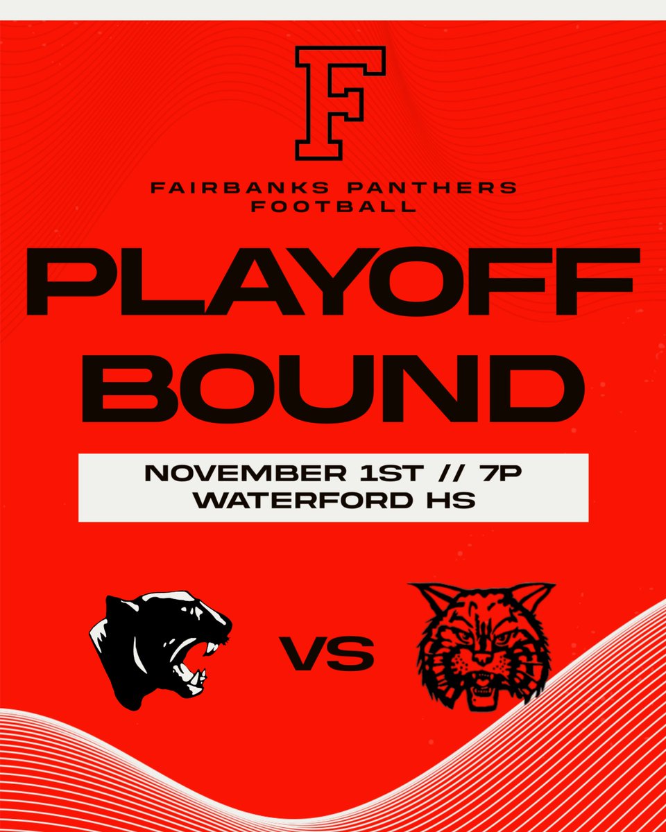 The Panthers are PLAYOFF BOUND! Week 11 is here! Looking forward to the opportunity to compete on the road! #TDL