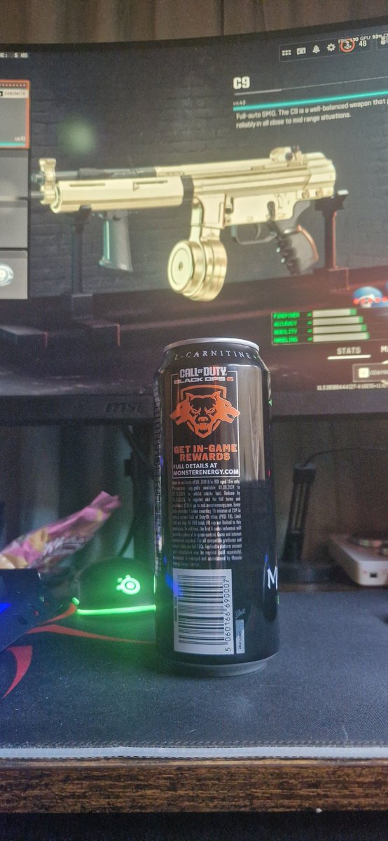 DaddyPulse's tweet photo. Getting them @MonsterEnergy drinks in while @MonsterGaming on the @CallofDuty zombies lets gooo love monster so great https://t.co/xXnlVoPGyK