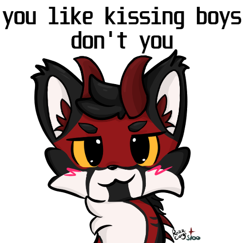 The kissers are back in town!
<a href="/PeanutAWC/">Peanut</a> , Vulcan, and My boy in green Sloo

Made some boykissser memes that are gonna be printed as stickers for MFF. Super excited!

Credit RazzCorgi for the base!