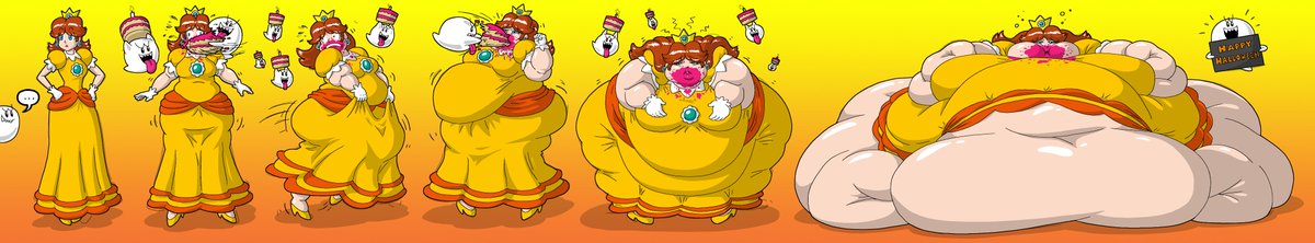 KageyRagey's tweet photo. Princess Daisy (October 2024 Patron poll) #bbw #ssbbw #wg #bbwweightgain #weightgain #fatgirl #xwg #weightgaingirl #weightgainfat #fatweightgain #weightgainsequence #fatgirlbelly #wgsequence #ssbbwweightgain #xwgsequence #fat #overweight #obese #ussbbw #immobile #PrincessDaisy https://t.co/w026sbDh9B