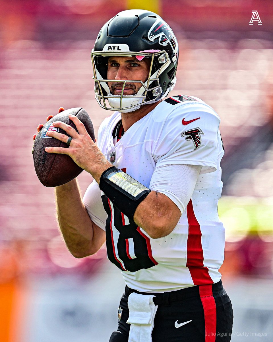 TheAthleticNFL's tweet photo. Kirk Cousins in two games against the Buccaneers this year:

◽️️785 yards
◽️️8 touchdowns
◽️️2 wins https://t.co/wwraPZcHEr