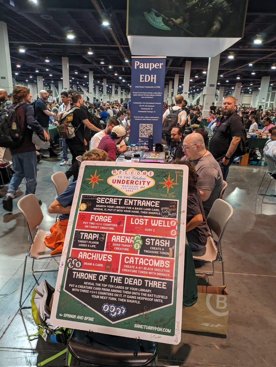 PDHPals's tweet image. WE&apos;RE FINALLY HERE
DAY 3 
PDH IS POPPING OFF RIGHT UP FRONT OF THE COMMAND ZONE
LETS GOOOOO