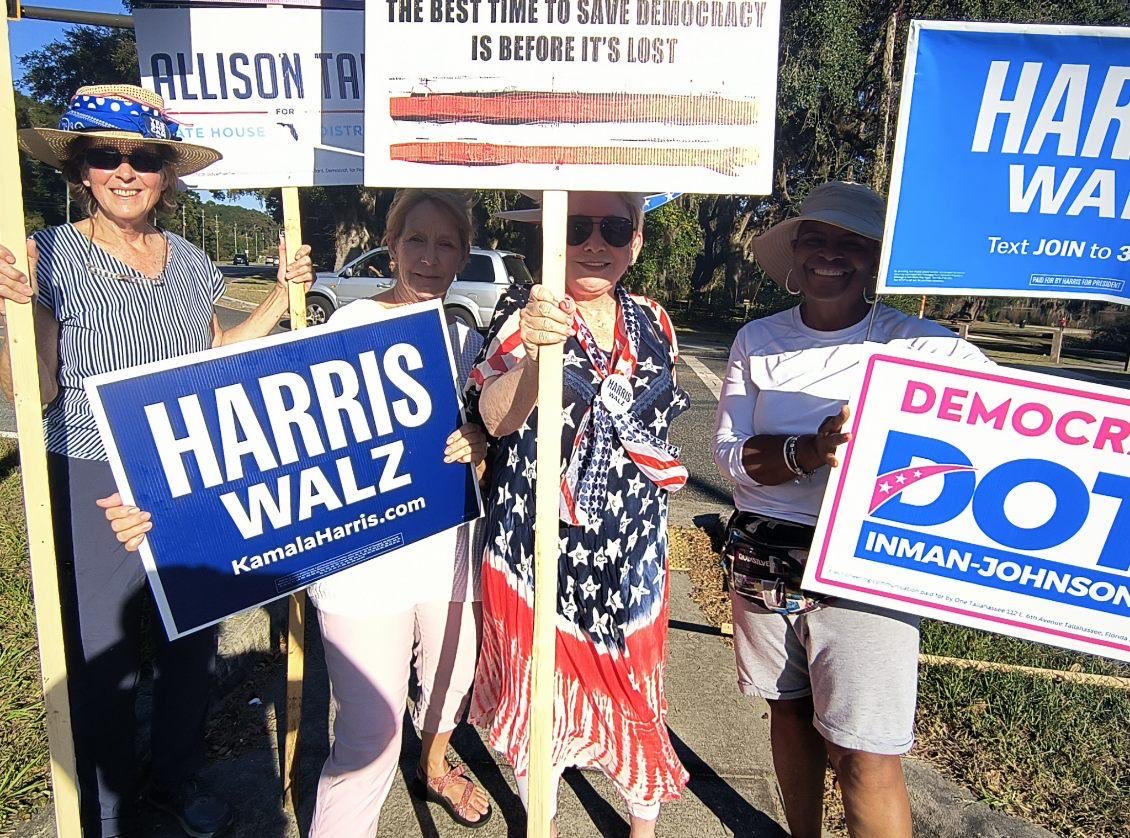 The women in the East of Tallahassee are showing big support for Dot, Allison Tant, &amp; Harris!!! Keep the early voting going! #Eastside4Dot