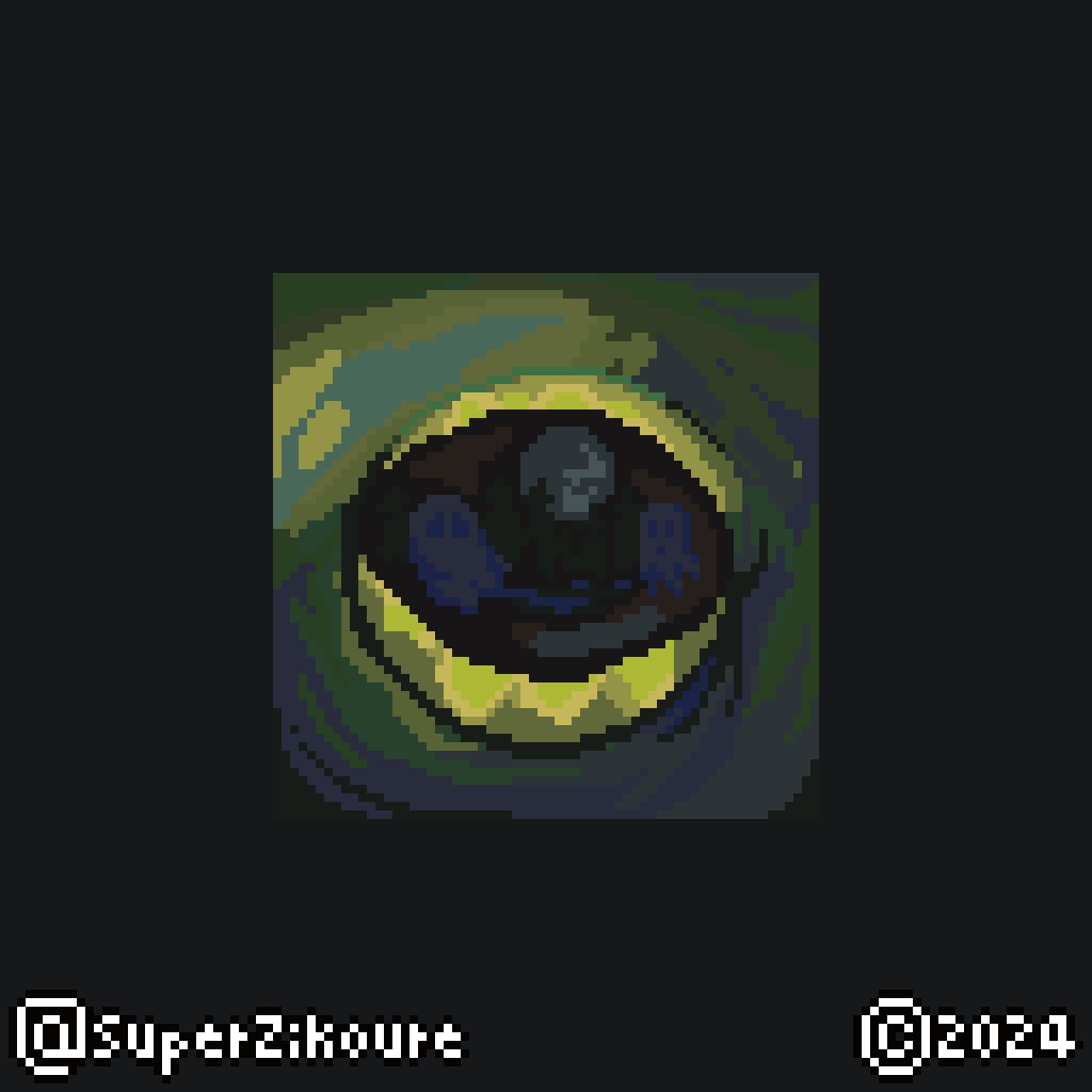 SuperZikoure's tweet photo. from a frog's eyes 👻🌕

moon + ghosts
#pixelart #ドット絵 #froggyfall #froggyfall2024 https://t.co/YbNAKMs0tx
