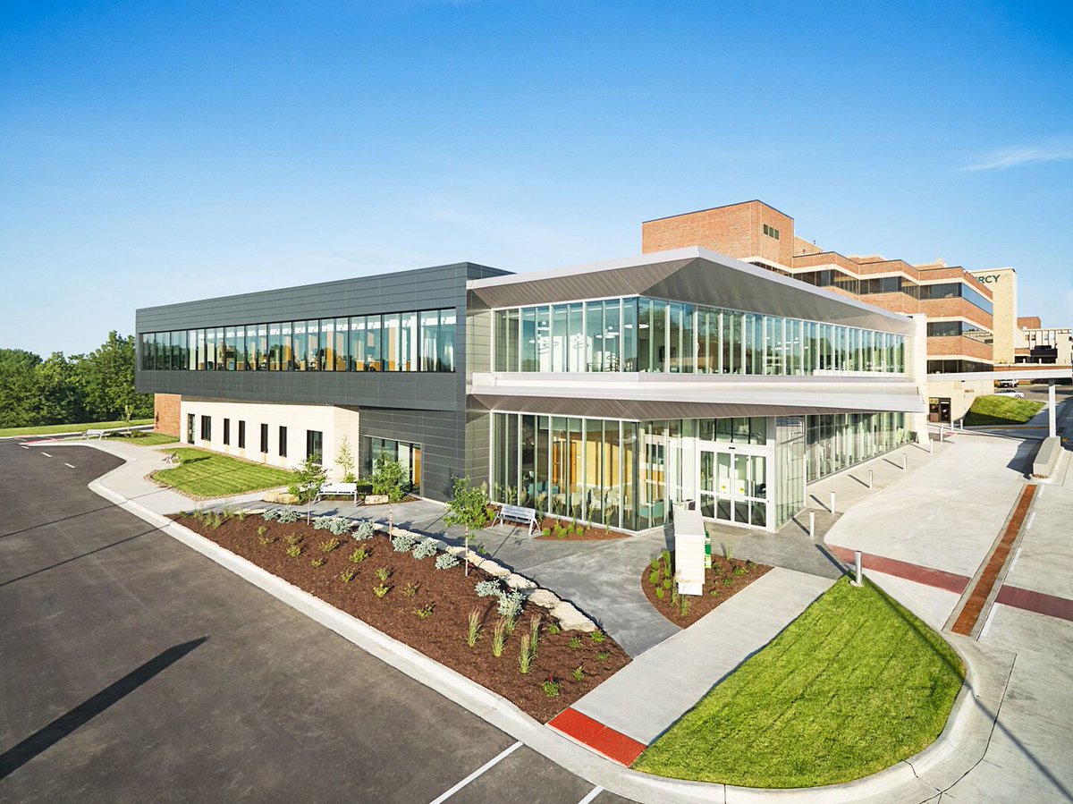 Archello's tweet photo. The MercyOne Cancer Center, designed by OPN Architects, consolidates comprehensive oncology services in a state-of-the-art, patient-centered facility. 
https://t.co/QM7zF25jlk

#HealingArchitecture #PatientCenteredDesign #OncologyCare https://t.co/gKUu8PzU8p