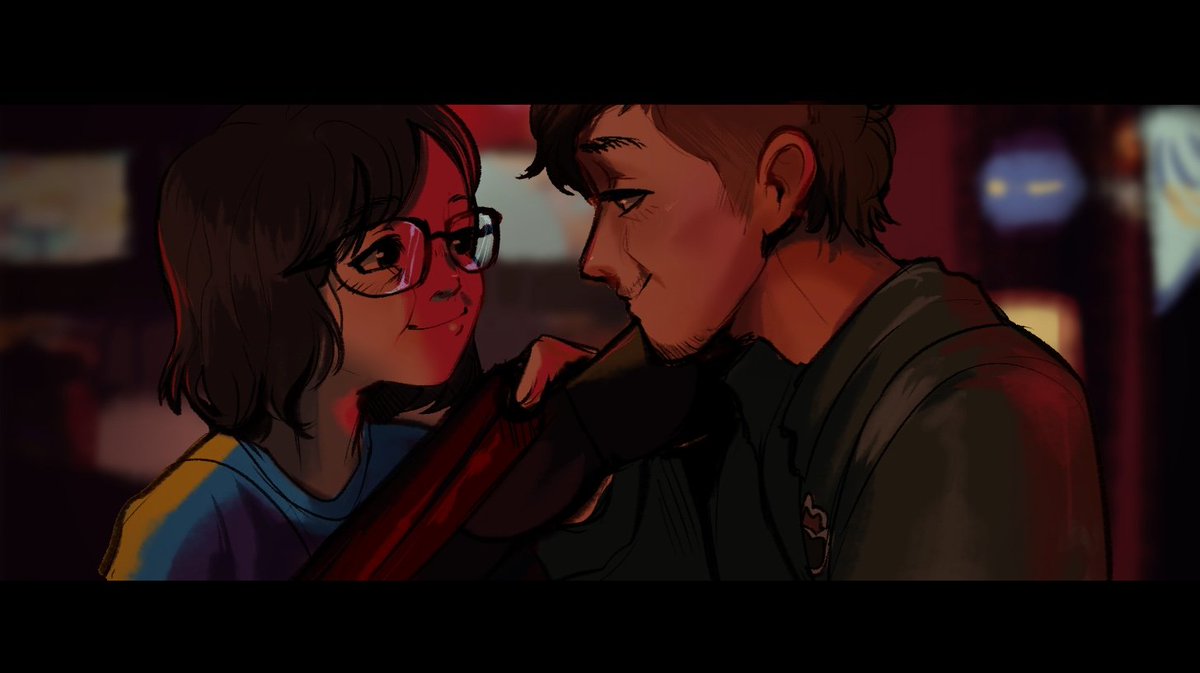 I just had to redraw an scene of "American Dinner" because i just loved this movie sm 😭❤️‍🔥❤️‍🔥

-
#americandinner #fanart #americandinnermovie #digitalart