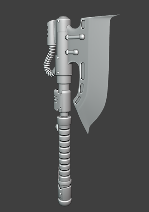 ray_tym's tweet photo. War hammer axe #RobloxDevs #3DModel https://t.co/bgQ1MSYaYH