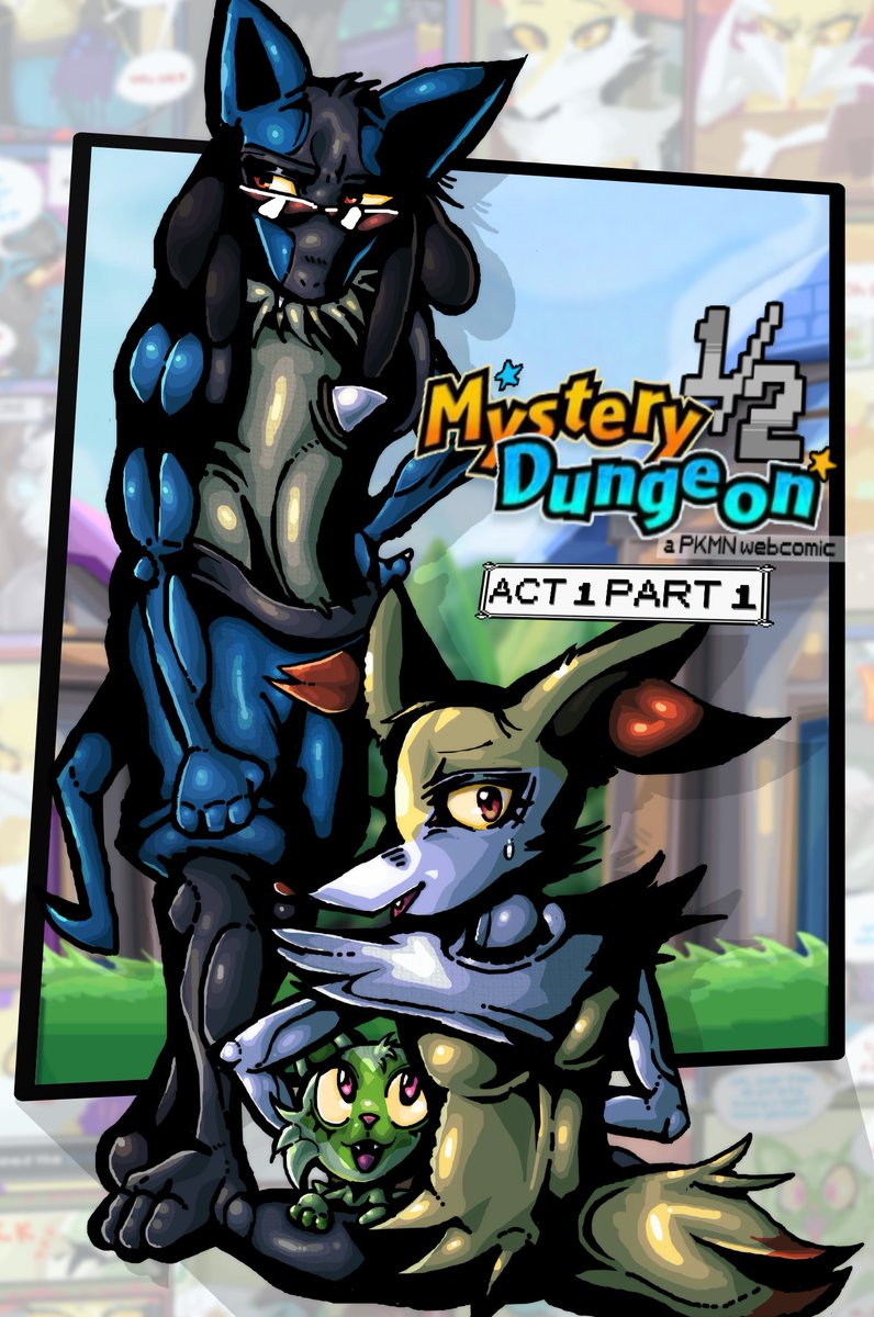 Fuzrok's tweet photo. Mystery Dungeon 1/2 - A Pokemon Webcomic

(Act 1 Part 1) https://t.co/KKtvotl0Qh