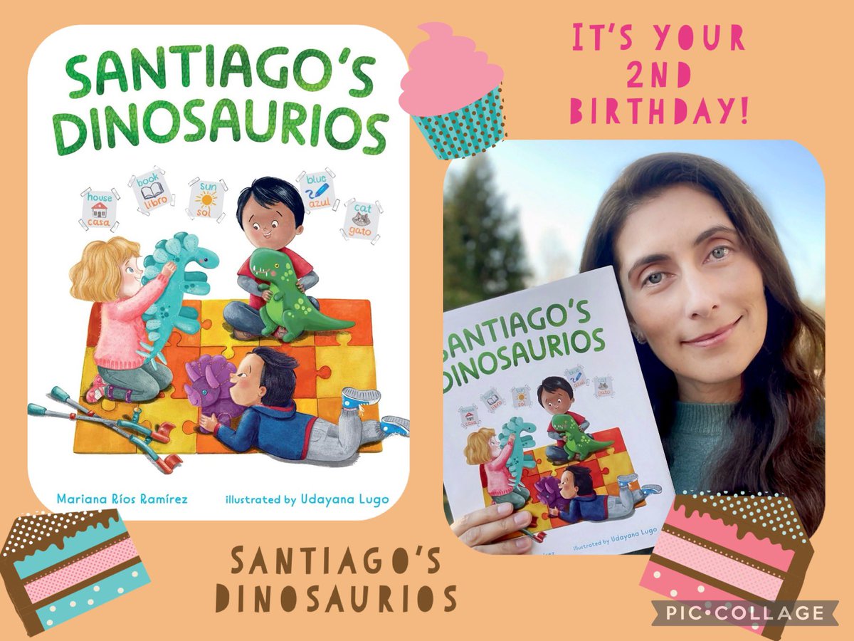 Mariana Ríos 🦋 ABUELITA'S GIFT OUT NOW (@marianariosrmz1) on Twitter photo I can’t believe it’s been 2 years since I became a published author!🦕
Thank you, Santiago, for all the joy you’ve brought to my life & for making my dream come true. I hope you continue to reach those kids, who like you, struggle with language barriers anywhere.
<a href="/AlbertWhitman/">Albert Whitman & Co.</a> I can’t believe it’s been 2 years since I became a published author!🦕
Thank you, Santiago, for all the joy you’ve brought to my life & for making my dream come true. I hope you continue to reach those kids, who like you, struggle with language barriers anywhere.
<a href="/AlbertWhitman/">Albert Whitman & Co.</a>