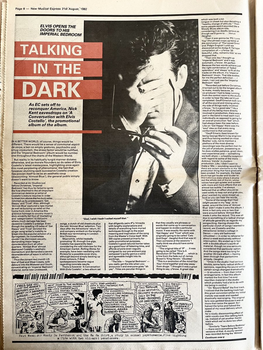NME 1980s tweet media