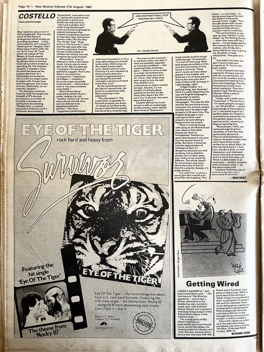 NME 1980s tweet media