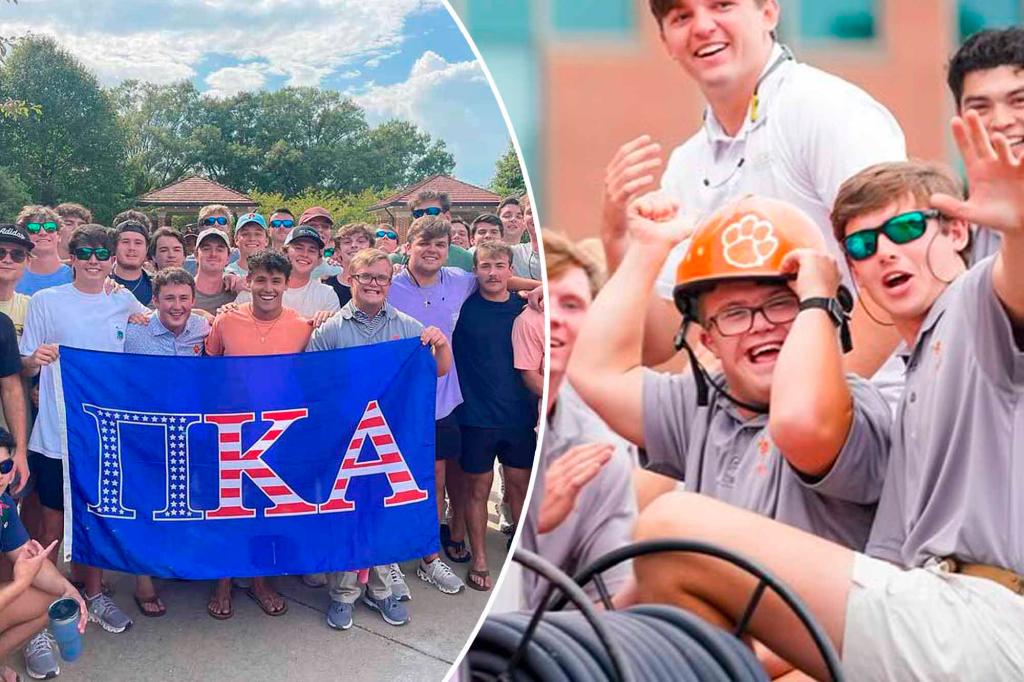nypost's tweet image. Student with Down Syndrome becomes first to join fraternity: ‘The joy and light that we were missing’ trib.al/MKnBsQQ