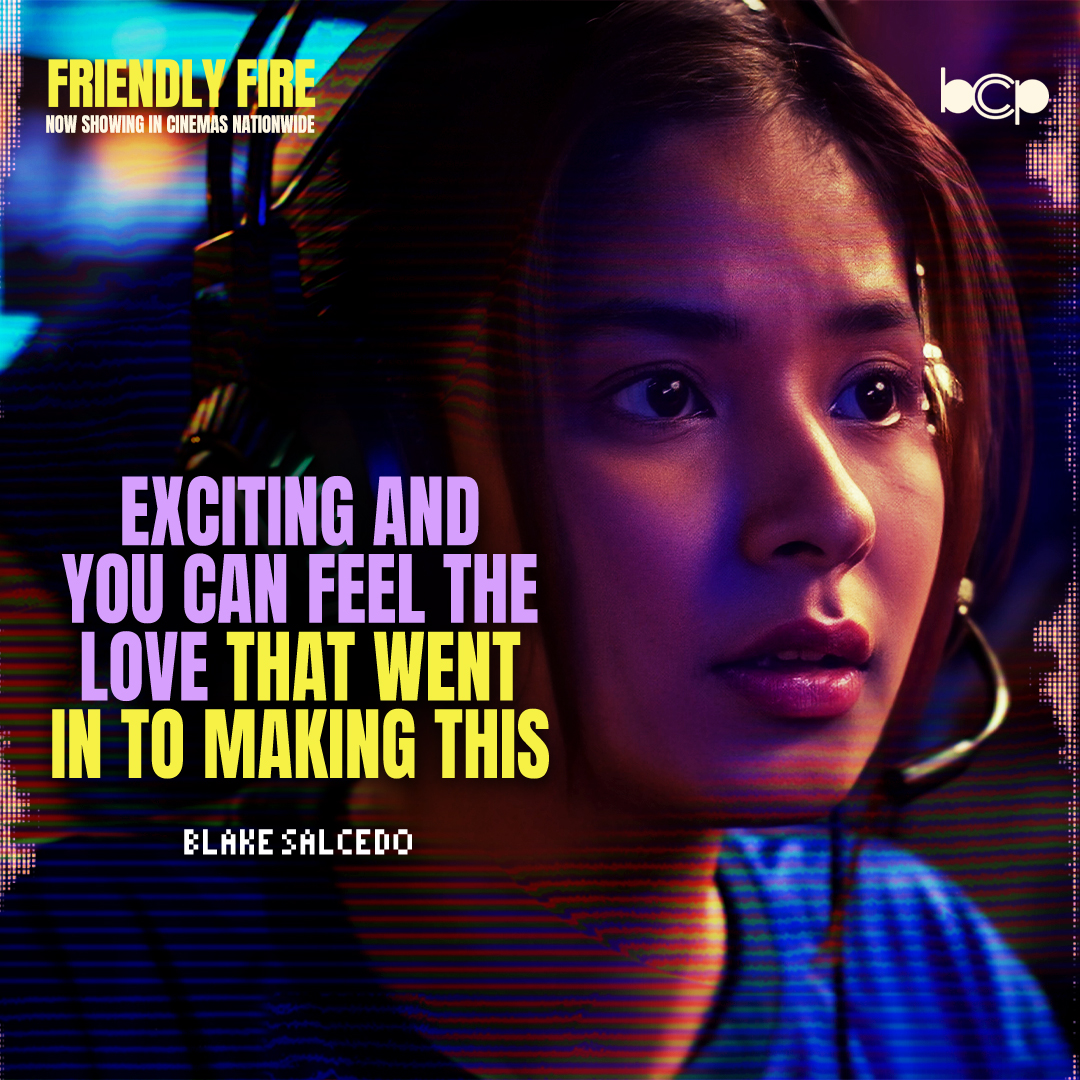 blackcapfilms's tweet photo. Thank you for all your blazing reviews!!! WATCH #FriendlyFire - a film by Mikhail Red in cinemas TODAY!
NOW SHOWING IN CINEMAS NATIONWIDE
#FriendlyFire #MikhailRed #LoisaAndalio #coleengarcia #HarveyBautista #yvesflores https://t.co/SlAu3HYlj5