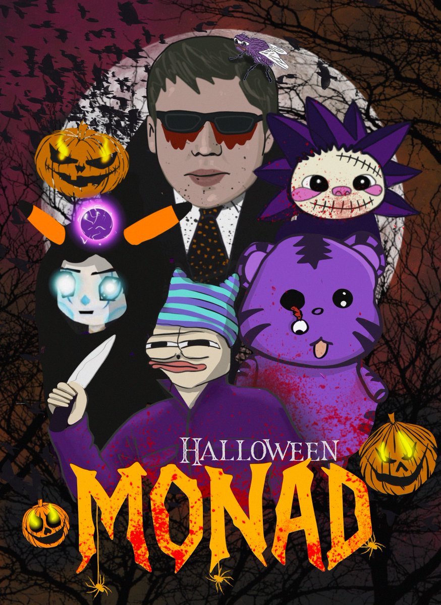 mamdjjjjj's tweet photo. Halloween monad [poster]

Happy Halloween, before that, happy Halloween to all the nads

@JohnWRichKid 
@kryptobaby777 
@chog_xyz 
@_gvan https://t.co/wMWlPGqeKZ